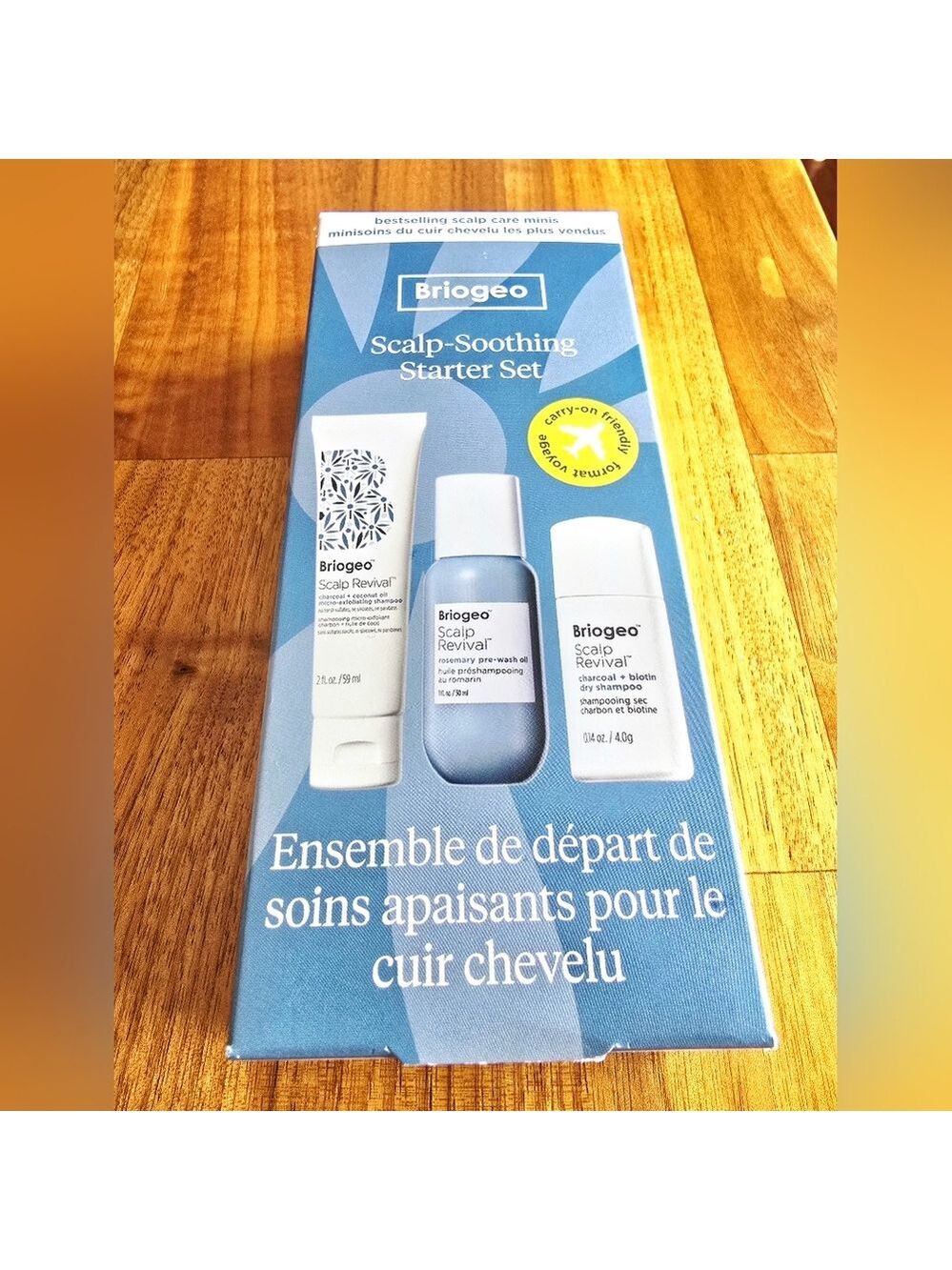 New! Briogeo Scalp Revival Soothing Starter Set - 3 Pieces